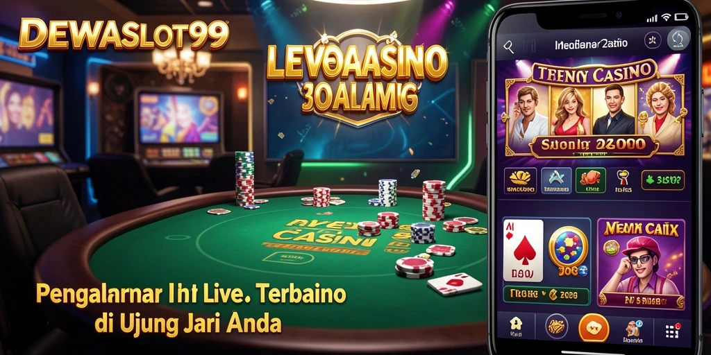 Tampilan gameplay DEWASLOT99 yang menarik dalam Live Casino.