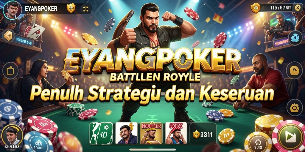 Tampilan gameplay intens dalam pertempuran Battle Royale.