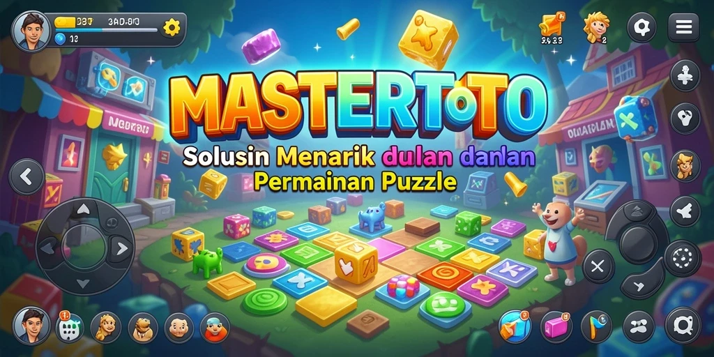 Tampilan gameplay menarik dari MASTERTOTO yang penuh tantangan Puzzle.
