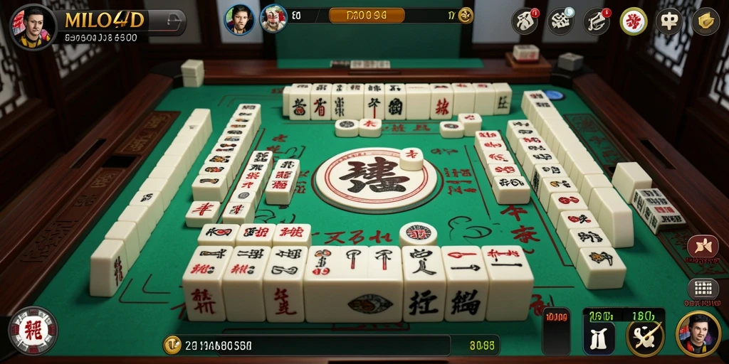 Screenshot gameplay <strong>MILO4D</strong> menunjukkan desain ubin yang menawan.
