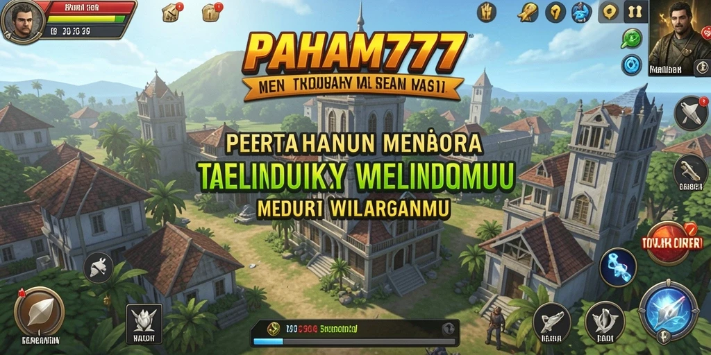 Tampilan menakjubkan gameplay Tower Defense di PAHAM777.